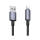 Kabel USAMS Kabel USB na Lightning 2,4A 1,2m Fast Charging stalowy
